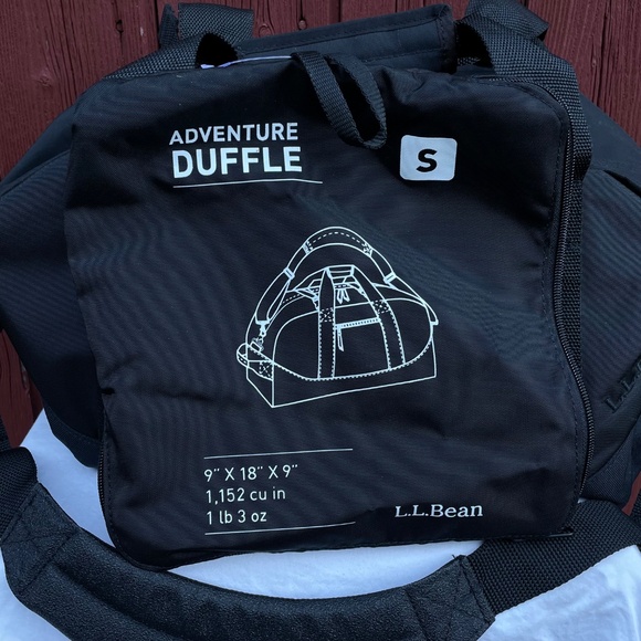 L.L. Bean Compact Adventure Duffle Bag (Small) NEW with Tags - Picture 3 of 8